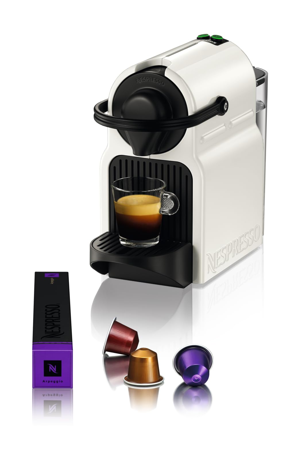 Machine à café à capsules Inissia Blanche