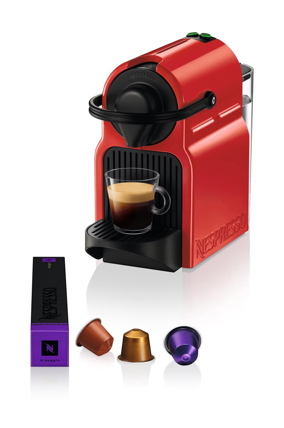 Machine à café à capsules Inissia Rouge Rubis - vue 1